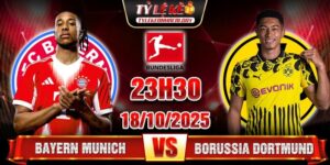 Soi kèo Bayern Munich vs Dortmund 23h30 ngày 18/10 - Vòng 7 Bundesliga 14 Bayern Munich vs Dortmund